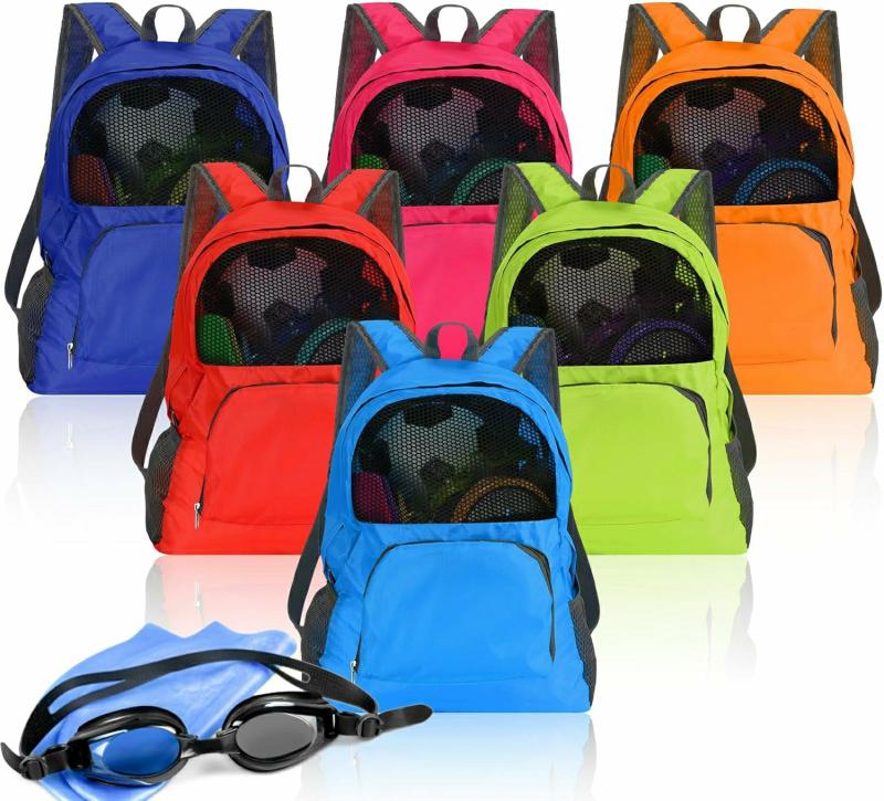 Bolsas de Equipamento | Bolsa de Malha em Lote para Equipe de Natação – Mochila de Natação para Nadadores – Bolsas de Equipamento para Natação – Acessórios para Natação – Praia e Camping Bolsas de Equipamento Bolsas de Equipamento