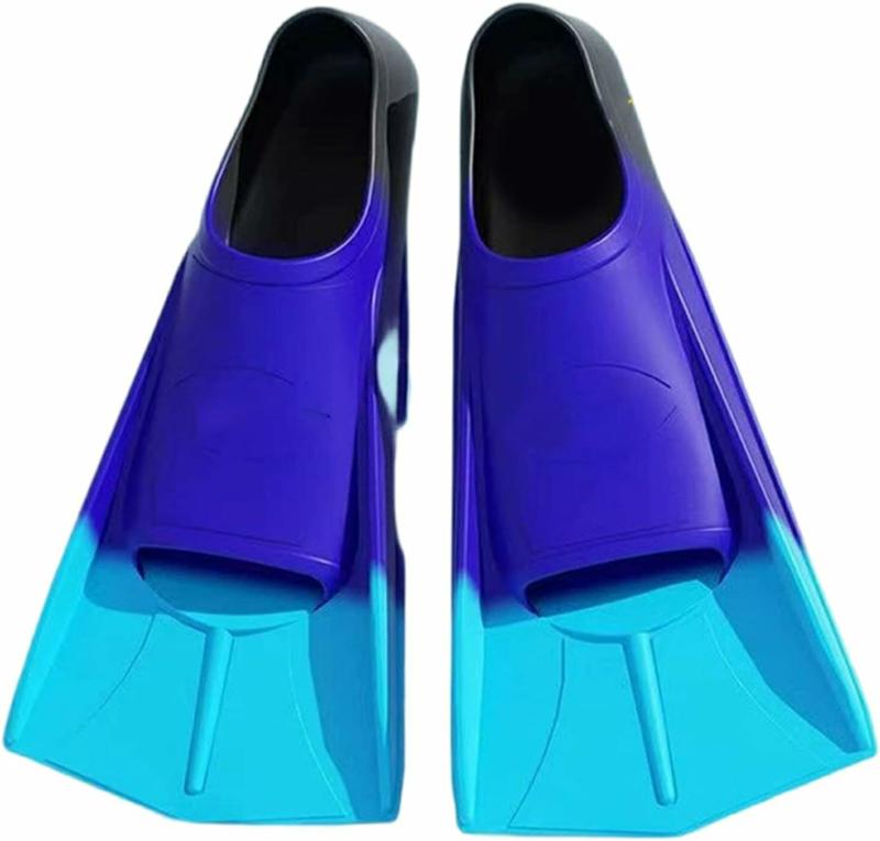 Equipamento de Treinamento | Fins de Natação Leves em Silicone – Fins de Natação de Tamanho de Viagem – Pás Curtas para Snorkeling – Fins para Natação em Piscina – Fins de Natação em Silicone para Adultos e Crianças Equipamento de Treinamento Equipamento de Treinamento