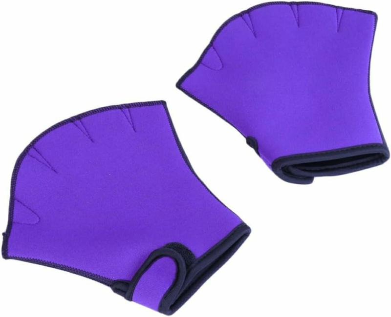 Luvas Aquáticas | 1 Par de Luvas Meia para Natação Luvas Webbed para Natação Luvas de Remo Webbed Luvas Aquáticas Luvas de Natação Luvas Aquáticas Luvas Aquáticas