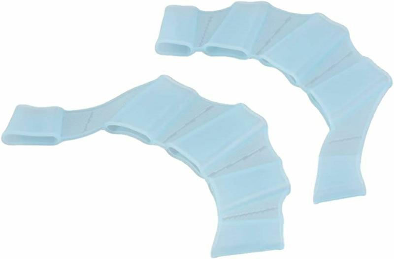 Luvas Aquáticas | 1 Par de Nadadeiras de Silicone para Mão, Luvas de Dedos em Rede, Tamanho M Luvas Aquáticas Luvas Aquáticas