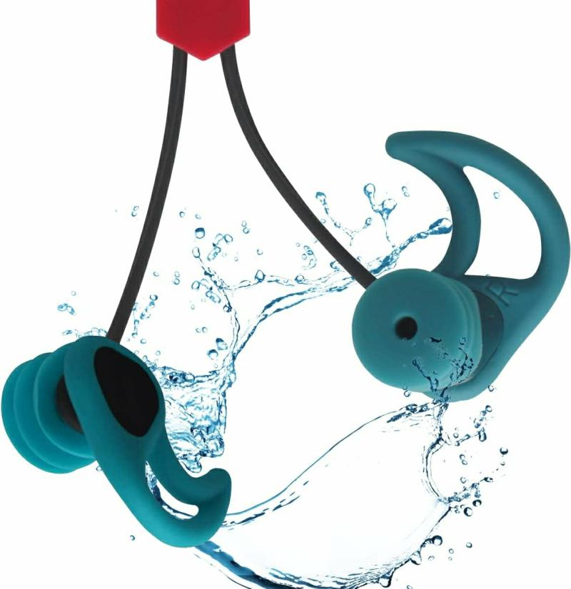 Protetores auriculares | 3.0 Pro Protetores Auriculares para Surf, Natação, Mergulho e Banho – Protetores Auriculares Impermeáveis com Cordão – Ajuste Universal para Nadadores e Surfistas Protetores auriculares Protetores auriculares