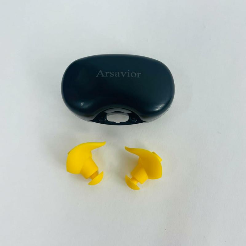 Protetores auriculares | Protetores Auriculares para Mergulhadores, Protetores Auriculares de Silicone para Natação, 1 Par, Amarelo Protetores auriculares Amarelo