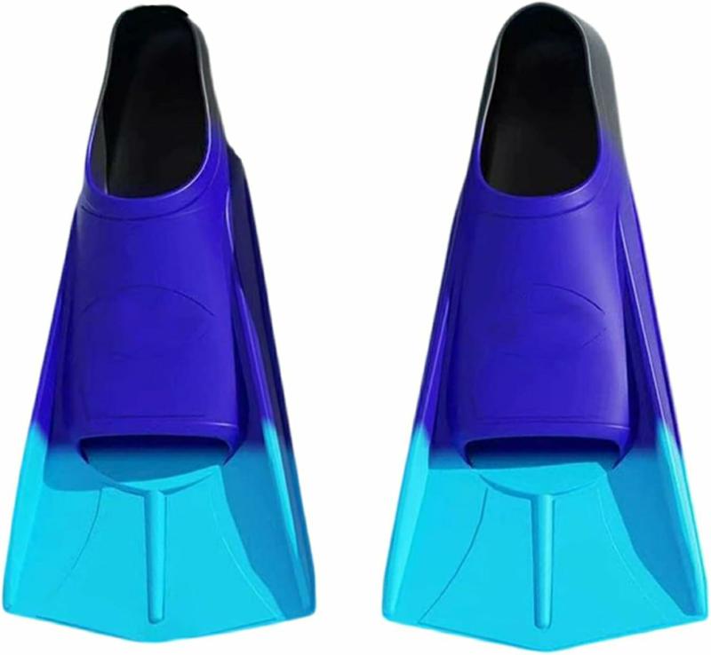 Equipamento de Treinamento | Fins de Natação de Silicone – Fins de Treinamento para Natação – Flippers de Tamanho de Viagem – Equipamento de Snorkeling para Crianças, Adolescentes e Adultos – Fins de Treinamento para Natação para Homens Equipamento de Treinamento Equipamento de Treinamento